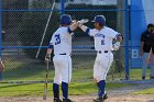 Baseball vs Suffolk  Wheaton College Baseball vs Suffolk University. - (Photo by Keith Nordstrom) : Wheaton, baseball